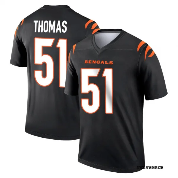 Youth Isaiah Thomas Cincinnati Bengals Legend Black Jersey