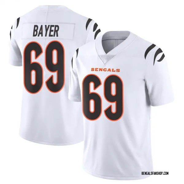 Youth Jacob Bayer Cincinnati Bengals Limited White Vapor Untouchable Jersey