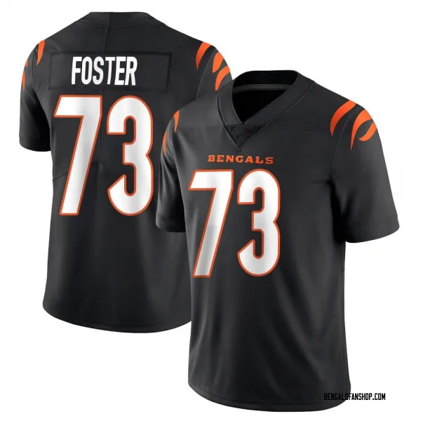 Youth Javon Foster Cincinnati Bengals Limited Black Team Color Vapor Untouchable Jersey