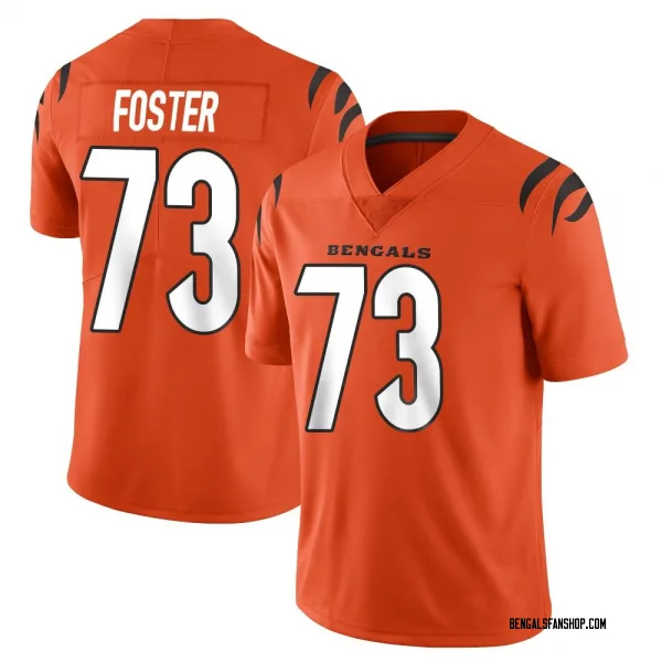 Youth Javon Foster Cincinnati Bengals Limited Orange Vapor Untouchable Jersey