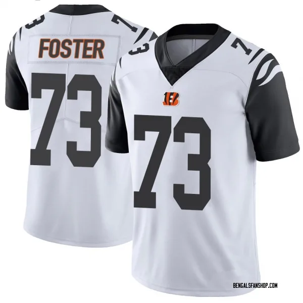 Youth Javon Foster Cincinnati Bengals Limited White Color Rush Vapor Untouchable Jersey