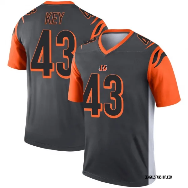 Youth Jaylen Key Cincinnati Bengals Legend Silver Jersey