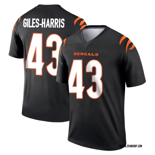 Youth Joe Giles-Harris Cincinnati Bengals Legend Black Jersey