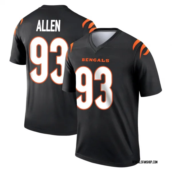 Youth Jonathan Allen Cincinnati Bengals Legend Black Jersey