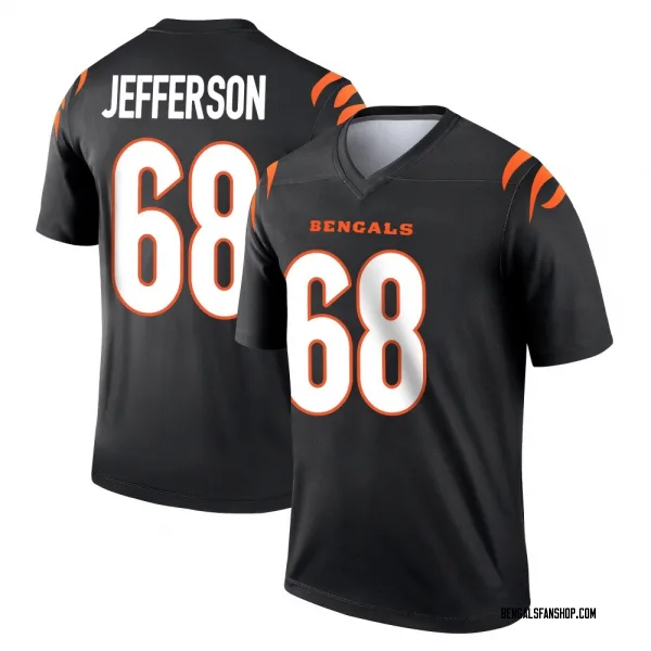 Youth Jordan Jefferson Cincinnati Bengals Legend Black Jersey