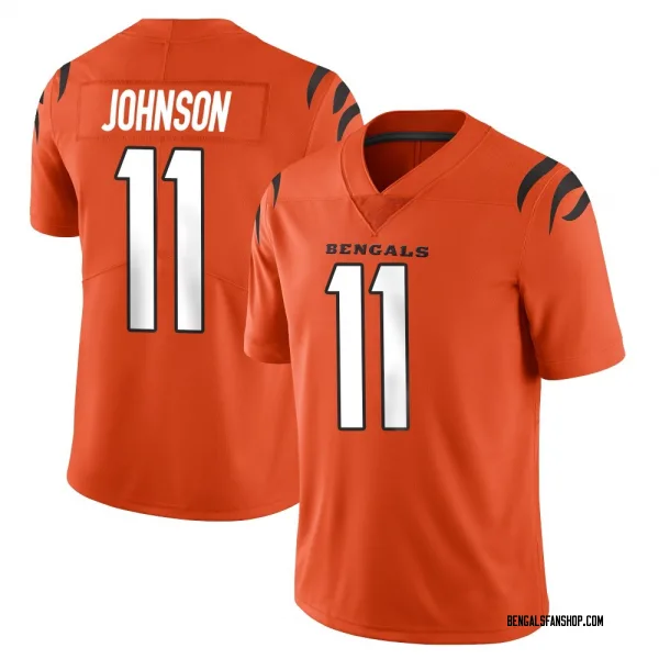 Youth Josh Johnson Cincinnati Bengals Limited Orange Vapor Untouchable Jersey