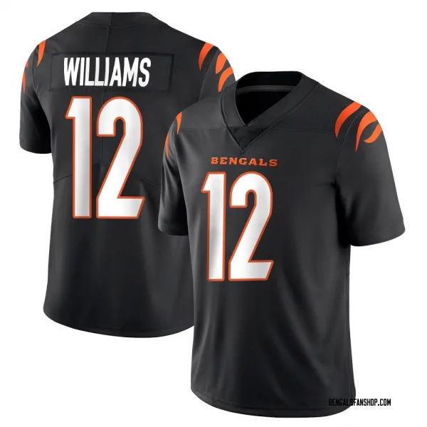 Youth Ke'Shawn Williams Cincinnati Bengals Limited Black Team Color Vapor Untouchable Jersey
