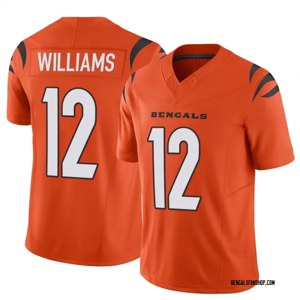 Youth Ke'Shawn Williams Cincinnati Bengals Limited Orange Vapor F.U.S.E. Jersey