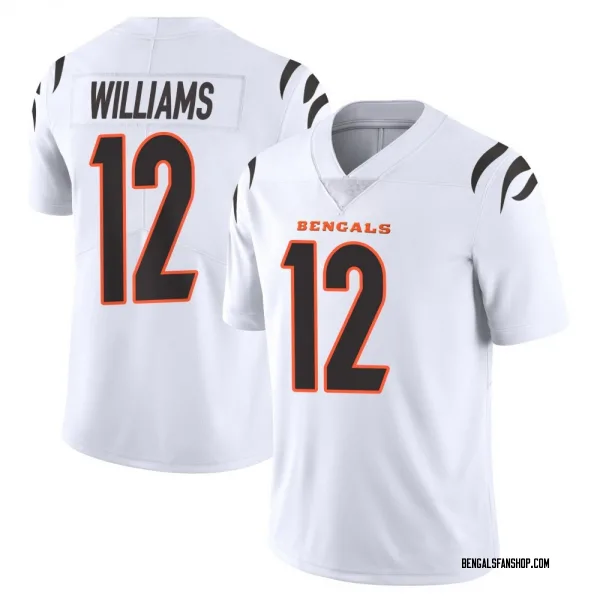 Youth Ke'Shawn Williams Cincinnati Bengals Limited White Vapor Untouchable Jersey