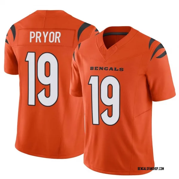Youth Kendric Pryor Cincinnati Bengals Limited Orange Vapor F.U.S.E. Jersey