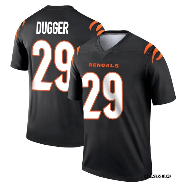 Youth Kyle Dugger Cincinnati Bengals Legend Black Jersey