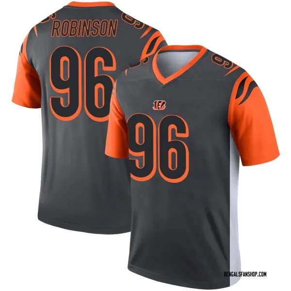 Youth Landon Robinson Cincinnati Bengals Legend Silver Jersey