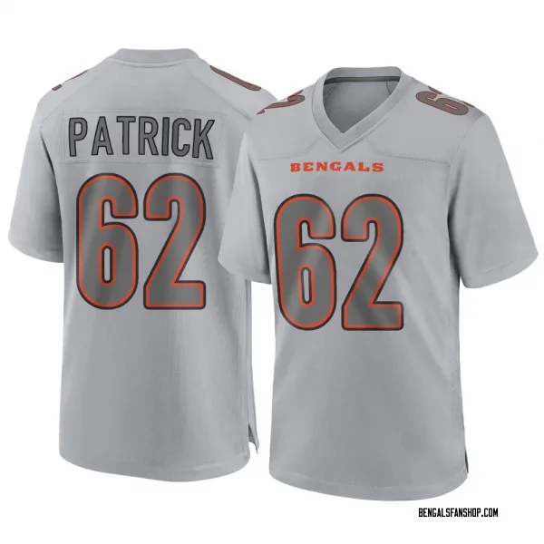 Youth Lucas Patrick Cincinnati Bengals Game Gray Atmosphere Fashion Jersey