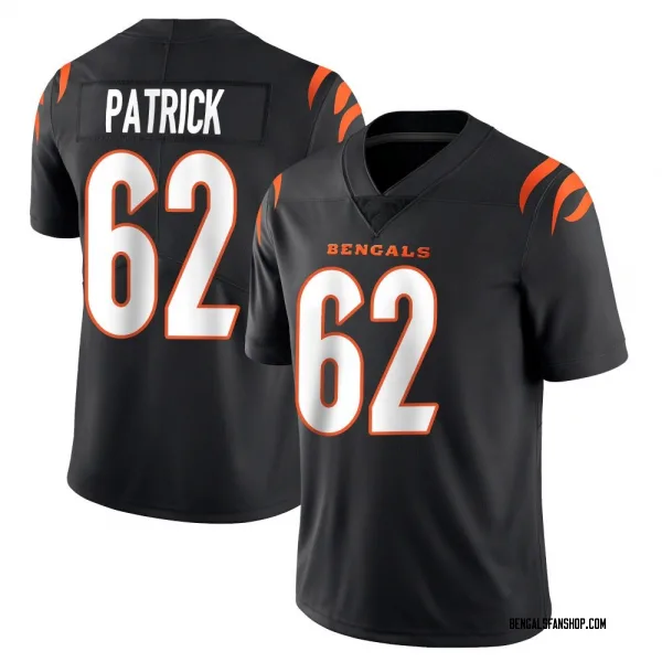 Youth Lucas Patrick Cincinnati Bengals Limited Black Team Color Vapor Untouchable Jersey