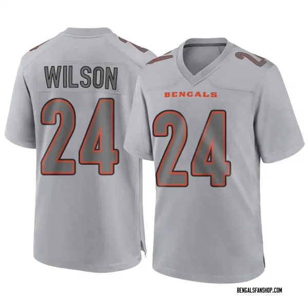 Youth Marco Wilson Cincinnati Bengals Game Gray Atmosphere Fashion Jersey