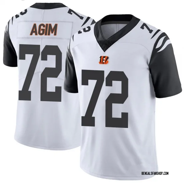 Youth McTelvin Agim Cincinnati Bengals Limited White Color Rush Vapor Untouchable Jersey