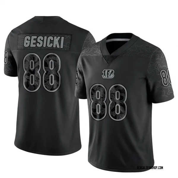 Youth Mike Gesicki Cincinnati Bengals Limited Black Reflective Jersey