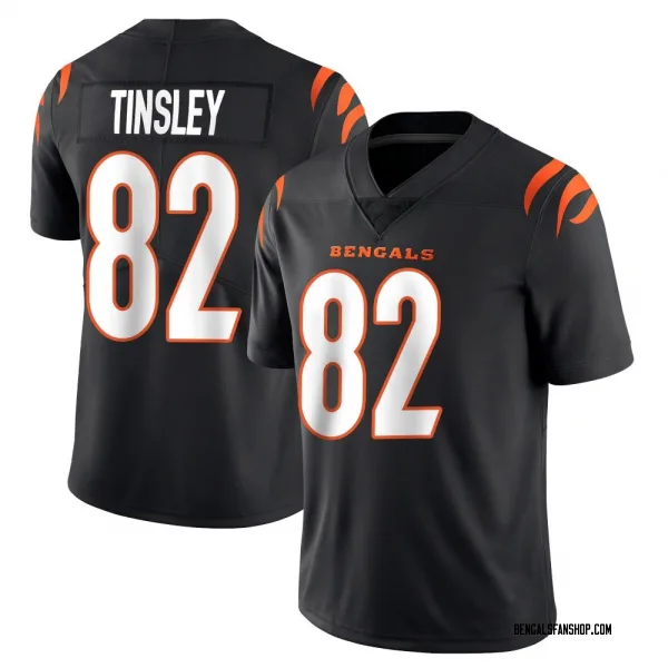 Youth Mitchell Tinsley Cincinnati Bengals Limited Black Team Color Vapor Untouchable Jersey