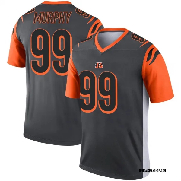 Youth Myles Murphy Cincinnati Bengals Legend Silver Jersey