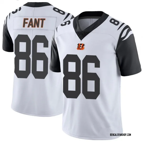 Youth Noah Fant Cincinnati Bengals Limited White Color Rush Vapor Untouchable Jersey