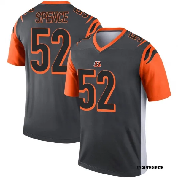 Youth Noah Spence Cincinnati Bengals Legend Silver Jersey