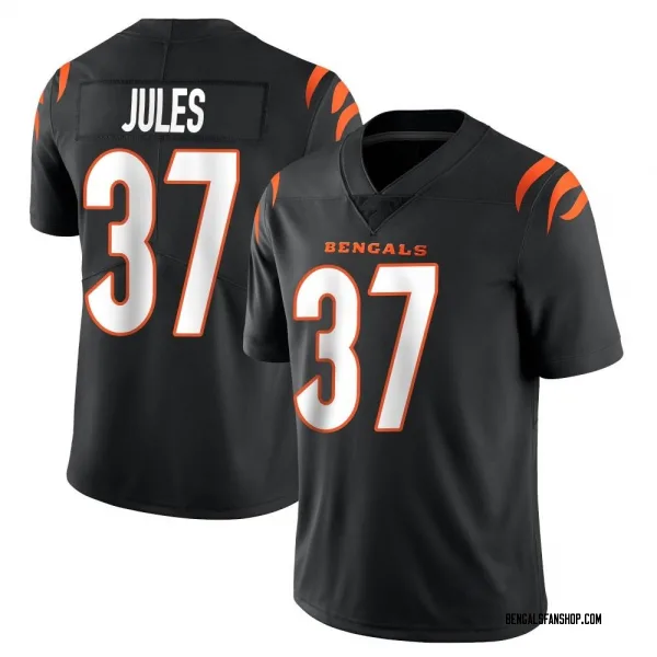 Youth PJ Jules Cincinnati Bengals Limited Black Team Color Vapor Untouchable Jersey