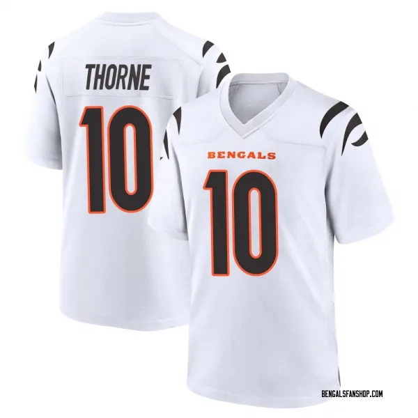 Youth Payton Thorne Cincinnati Bengals Game White Jersey
