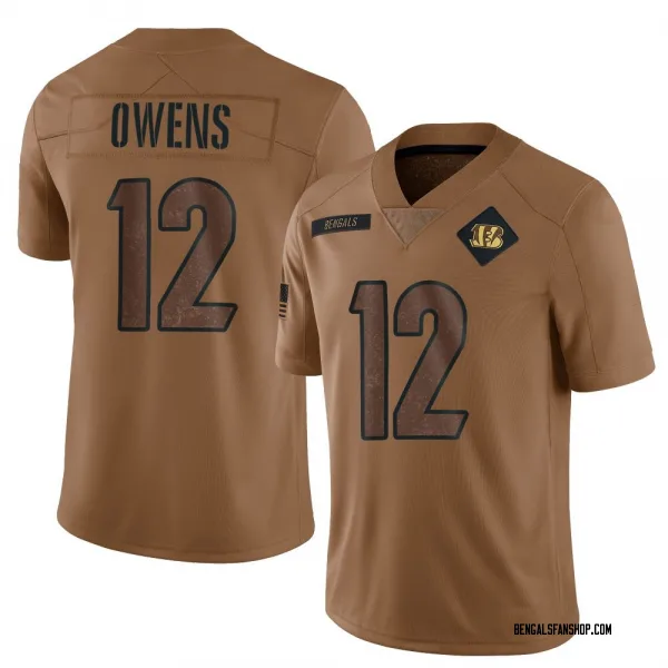 Youth Rashod Owens Cincinnati Bengals Limited Brown 2023 Salute To Service Jersey