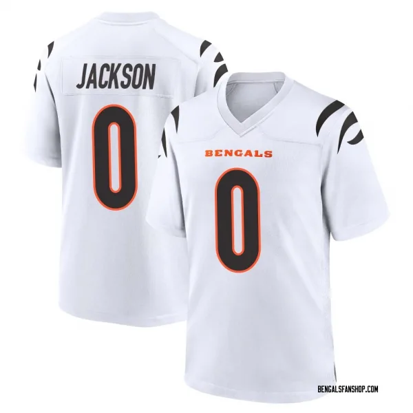 Youth Raymond Jackson Cincinnati Bengals Game White Jersey
