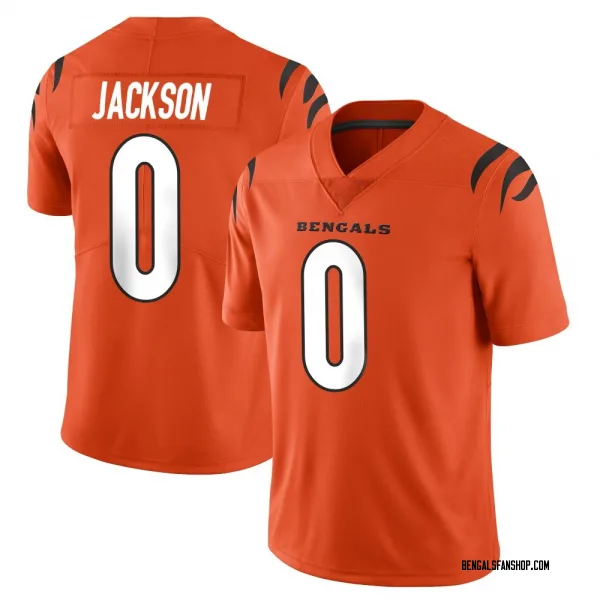 Youth Raymond Jackson Cincinnati Bengals Limited Orange Vapor Untouchable Jersey