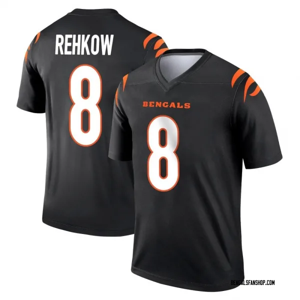 Youth Ryan Rehkow Cincinnati Bengals Legend Black Jersey