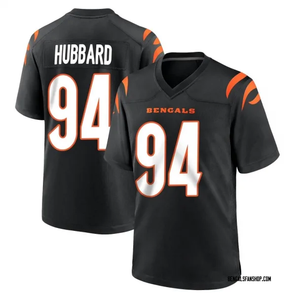 Youth Sam Hubbard Cincinnati Bengals Game Black Team Color Jersey
