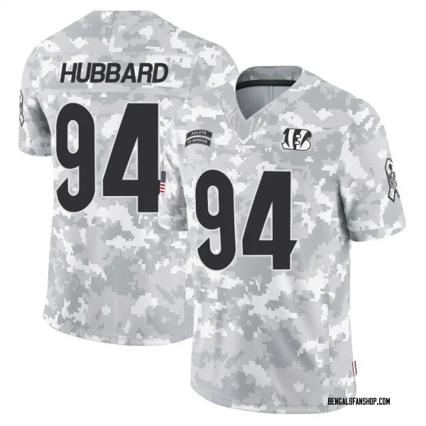 Youth Sam Hubbard Cincinnati Bengals Limited Arctic Camo 2024 Salute to Service Jersey