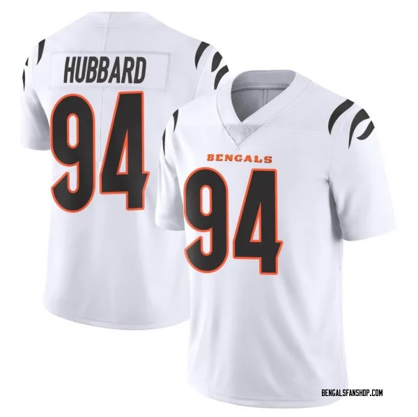 Youth Sam Hubbard Cincinnati Bengals Limited White Vapor Untouchable Jersey