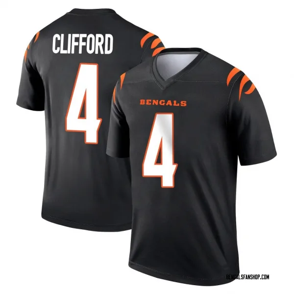 Youth Sean Clifford Cincinnati Bengals Legend Black Jersey