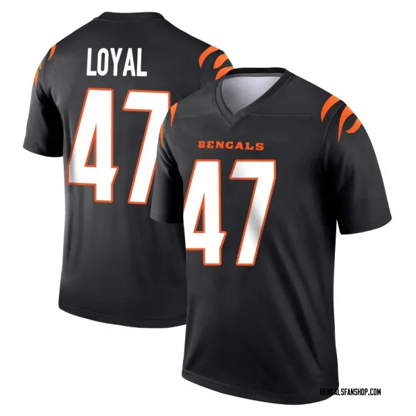 Youth Shaquan Loyal Cincinnati Bengals Legend Black Jersey