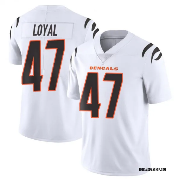 Youth Shaquan Loyal Cincinnati Bengals Limited White Vapor Untouchable Jersey