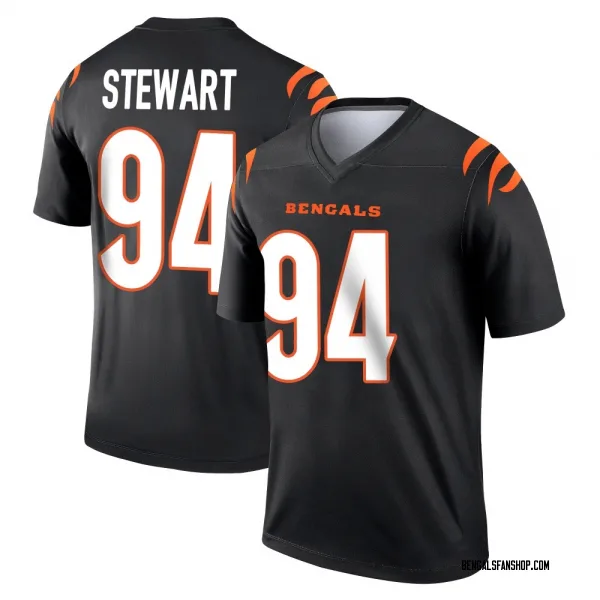 Youth Shemar Stewart Cincinnati Bengals Legend Black Jersey