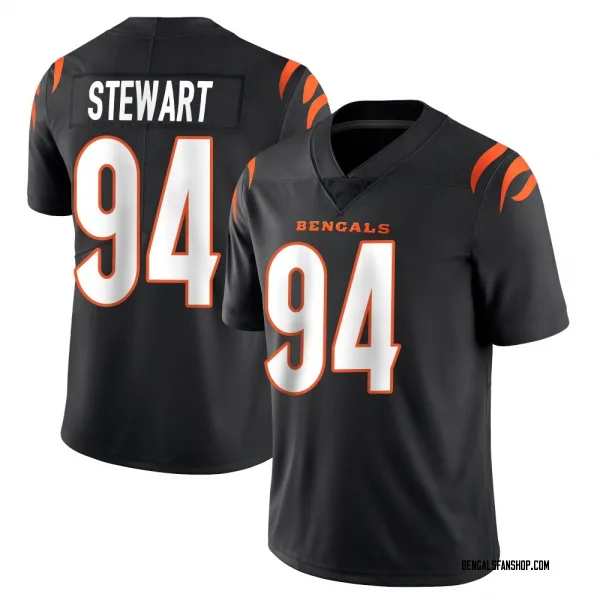 Youth Shemar Stewart Cincinnati Bengals Limited Black Team Color Vapor Untouchable Jersey