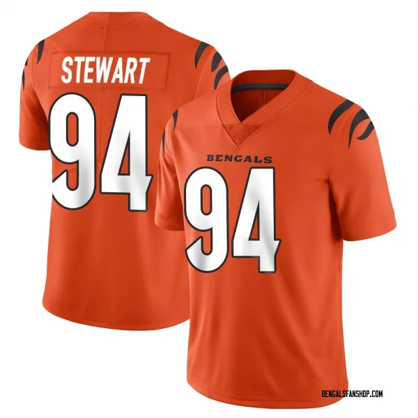 Youth Shemar Stewart Cincinnati Bengals Limited Orange Vapor Untouchable Jersey
