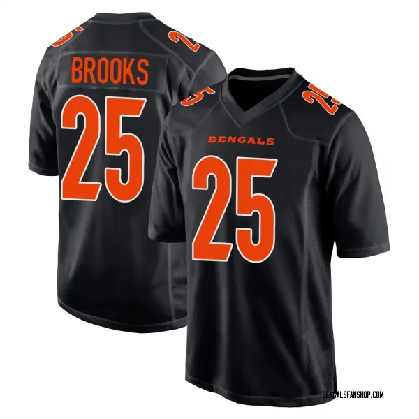 Youth Tahj Brooks Cincinnati Bengals Game Black Fashion Jersey