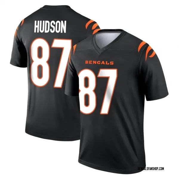 Youth Tanner Hudson Cincinnati Bengals Legend Black Jersey