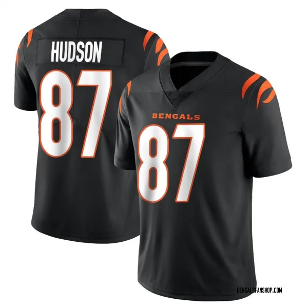 Youth Tanner Hudson Cincinnati Bengals Limited Black Team Color Vapor Untouchable Jersey