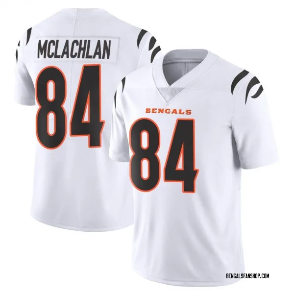 Youth Tanner McLachlan Cincinnati Bengals Limited White Vapor Untouchable Jersey