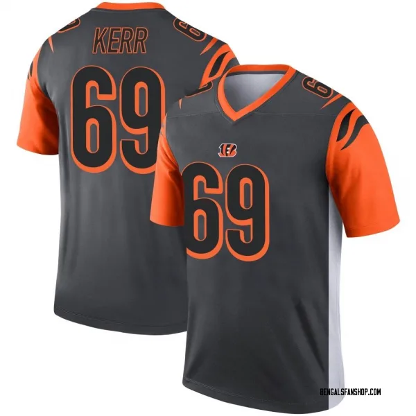 Youth Zach Kerr Cincinnati Bengals Legend Silver Jersey